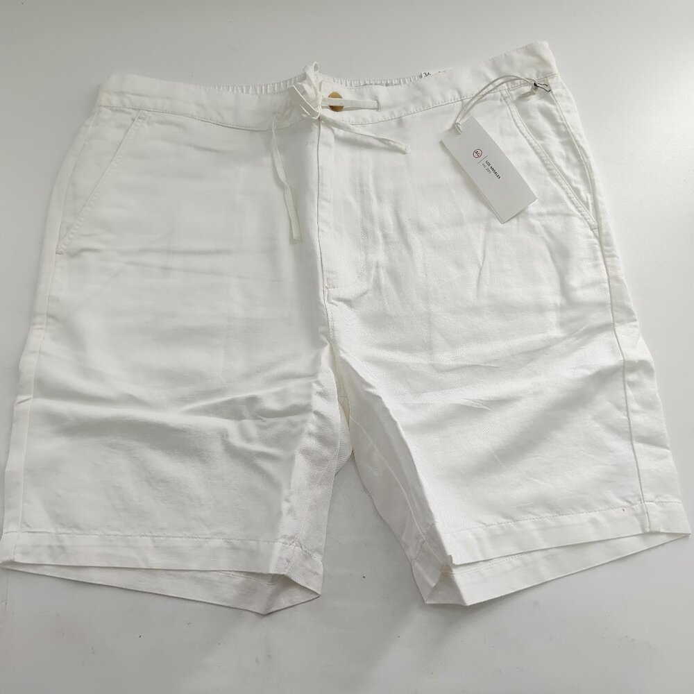 AG Adriano Men's Paxton Sport Short Size 36 White                P#239@CMK